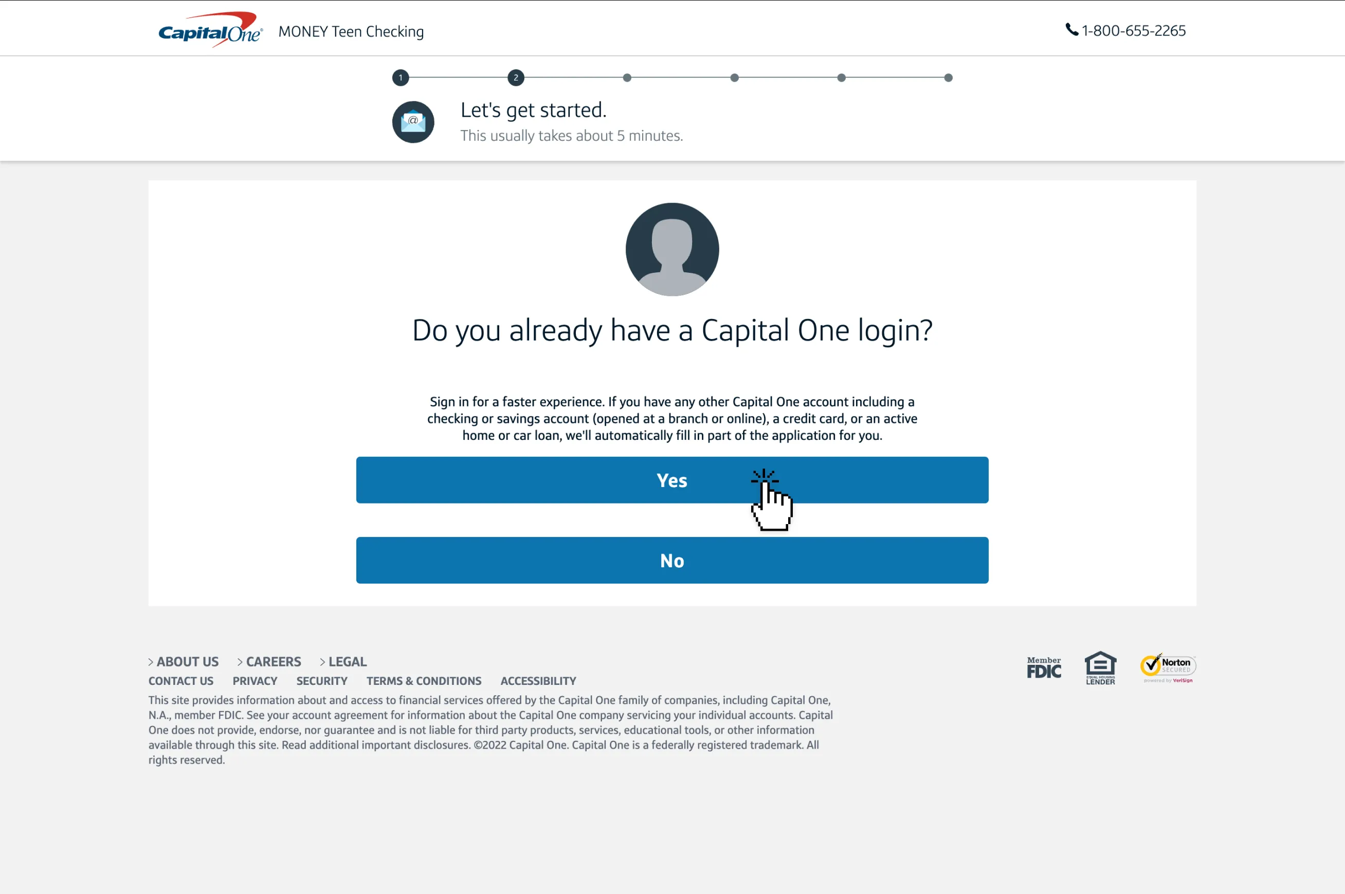 A screenshot of the Legacy application's login screen.